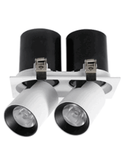 โคมไฟดาวน์ไลท์ปรับมุมได้รอบทิศทาง-EMIT-S2-LED-15Wx2 dimmable